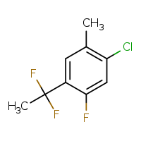 1-chloro-4-(1,1-difluoroethyl)-5-fluoro-2-methylbenzene