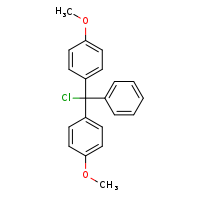 1-[chloro(4-methoxyphenyl)phenylmethyl]-4-methoxybenzene