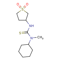 1-cyclohexyl-3-(1,1-dioxo-1??-thiolan-3-yl)-1-methylthiourea