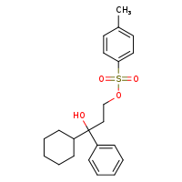 1-cyclohexyl-3-[(4-methylbenzenesulfonyl)oxy]-1-phenylpropan-1-ol