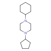 1-cyclohexyl-4-cyclopentylpiperazine