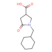 1-(cyclohexylmethyl)-5-oxopyrrolidine-3-carboxylic acid