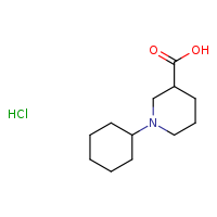 1-cyclohexylpiperidine-3-carboxylic acid hydrochloride