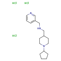 [(1-cyclopentylpiperidin-4-yl)methyl](pyridin-3-ylmethyl)amine trihydrochloride
