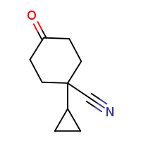 1-cyclopropyl-4-oxocyclohexane-1-carbonitrile