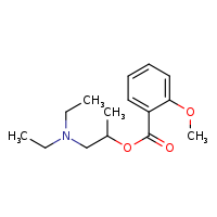 1-(diethylamino)propan-2-yl 2-methoxybenzoate