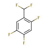 1-(difluoromethyl)-2,4,5-trifluorobenzene