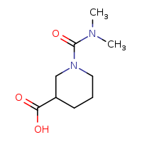 1-(dimethylcarbamoyl)piperidine-3-carboxylic acid