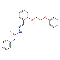1-[(E)-{[2-(2-phenoxyethoxy)phenyl]methylidene}amino]-3-phenylurea