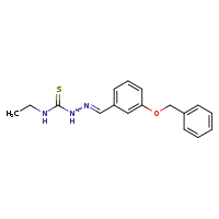 1-[(E)-{[3-(benzyloxy)phenyl]methylidene}amino]-3-ethylthiourea