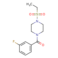 1-(ethanesulfonyl)-4-(3-fluorobenzoyl)piperazine