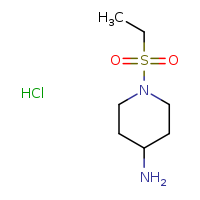 1-(ethanesulfonyl)piperidin-4-amine hydrochloride