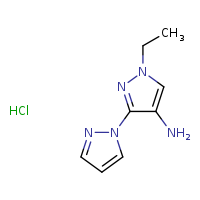 1'-ethyl-[1,3'-bipyrazol]-4'-amine hydrochloride
