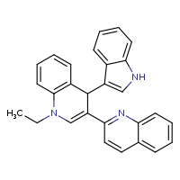 1'-ethyl-4'-(1H-indol-3-yl)-4'H-2,3'-biquinoline