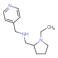 [(1-ethylpyrrolidin-2-yl)methyl](pyridin-4-ylmethyl)amine