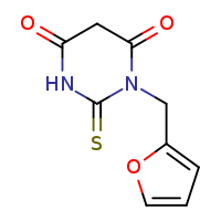 1-(furan-2-ylmethyl)-2-sulfanylidene-1,3-diazinane-4,6-dione