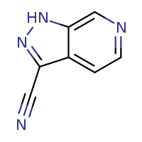 1H-pyrazolo[3,4-c]pyridine-3-carbonitrile