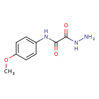 1-(hydrazinecarbonyl)-N-(4-methoxyphenyl)formamide