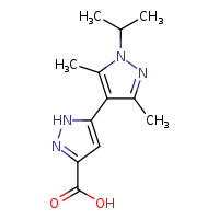 1'-isopropyl-3',5'-dimethyl-2H-[3,4'-bipyrazole]-5-carboxylic acid