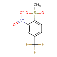 1-methanesulfonyl-2-nitro-4-(trifluoromethyl)benzene