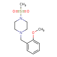 1-methanesulfonyl-4-[(2-methoxyphenyl)methyl]piperazine