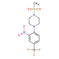 1-methanesulfonyl-4-[2-nitro-4-(trifluoromethyl)phenyl]piperazine