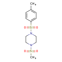 1-methanesulfonyl-4-(4-methylbenzenesulfonyl)piperazine