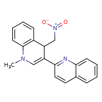 1'-methyl-4'-(nitromethyl)-4'H-2,3'-biquinoline