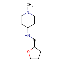1-methyl-N-[(2R)-oxolan-2-ylmethyl]piperidin-4-amine