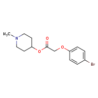 1-methylpiperidin-4-yl 2-(4-bromophenoxy)acetate