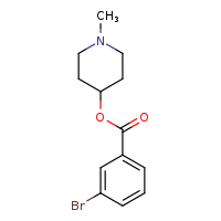 1-methylpiperidin-4-yl 3-bromobenzoate