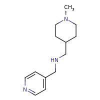[(1-methylpiperidin-4-yl)methyl](pyridin-4-ylmethyl)amine