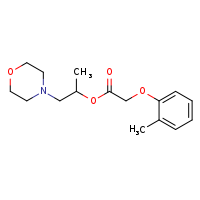 1-(morpholin-4-yl)propan-2-yl 2-(2-methylphenoxy)acetate
