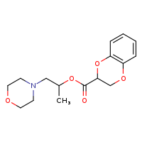 1-(morpholin-4-yl)propan-2-yl 2,3-dihydro-1,4-benzodioxine-2-carboxylate
