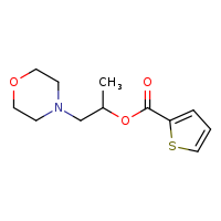 1-(morpholin-4-yl)propan-2-yl thiophene-2-carboxylate