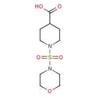1-(morpholine-4-sulfonyl)piperidine-4-carboxylic acid