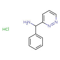 1-phenyl-1-(pyridazin-3-yl)methanamine hydrochloride
