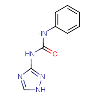 1-phenyl-3-(1H-1,2,4-triazol-3-yl)urea