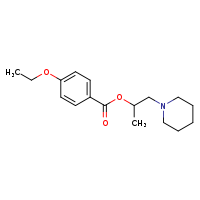 1-(piperidin-1-yl)propan-2-yl 4-ethoxybenzoate