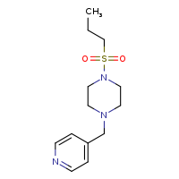 1-(propane-1-sulfonyl)-4-(pyridin-4-ylmethyl)piperazine