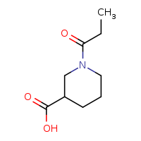 1-propanoylpiperidine-3-carboxylic acid