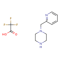 1-(pyridin-2-ylmethyl)piperazine; trifluoroacetic acid