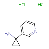 1-(pyridin-3-yl)cyclopropan-1-amine dihydrochloride