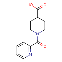 1-(pyridine-2-carbonyl)piperidine-4-carboxylic acid