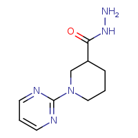 1-(pyrimidin-2-yl)piperidine-3-carbohydrazide