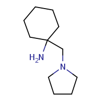 1-(pyrrolidin-1-ylmethyl)cyclohexan-1-amine