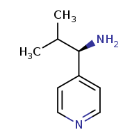 (1R)-2-methyl-1-(pyridin-4-yl)propan-1-amine
