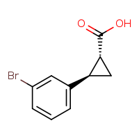 (1R,2R)-2-(3-bromophenyl)cyclopropane-1-carboxylic acid