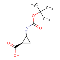 (1R,2R)-2-[(tert-butoxycarbonyl)amino]cyclopropane-1-carboxylic acid