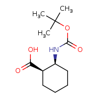 (1R,2S)-2-[(tert-butoxycarbonyl)amino]cyclohexane-1-carboxylic acid